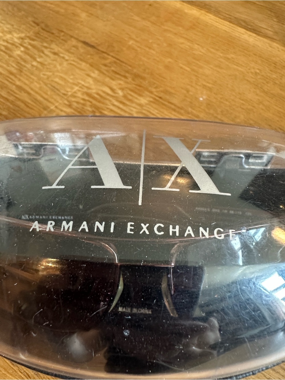 Armani Exchange AX053/S Shield Sunglasses Brown Tortoise